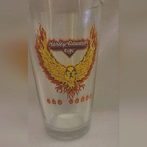 Harley Davidson  Las Vegas souvenir pint glass